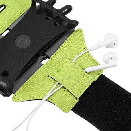 Maleroads Mobile Phone Sports Arm Band for 4 - 6 inch Smartphone (BLACK)