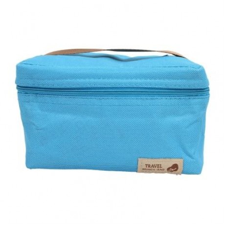 Practical Portable Heat Preservation Bag Water Resistant Lunch Box (BUTTERFLY BLUE)