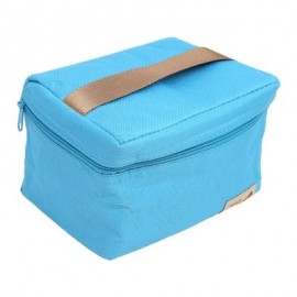 Practical Portable Heat Preservation Bag Water Resistant Lunch Box (BUTTERFLY BLUE)