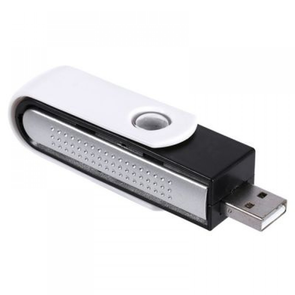 Bar Fresh Purifier Ionizer USB Computer Car Pc Lonic Air Cleaner (BLACK)
