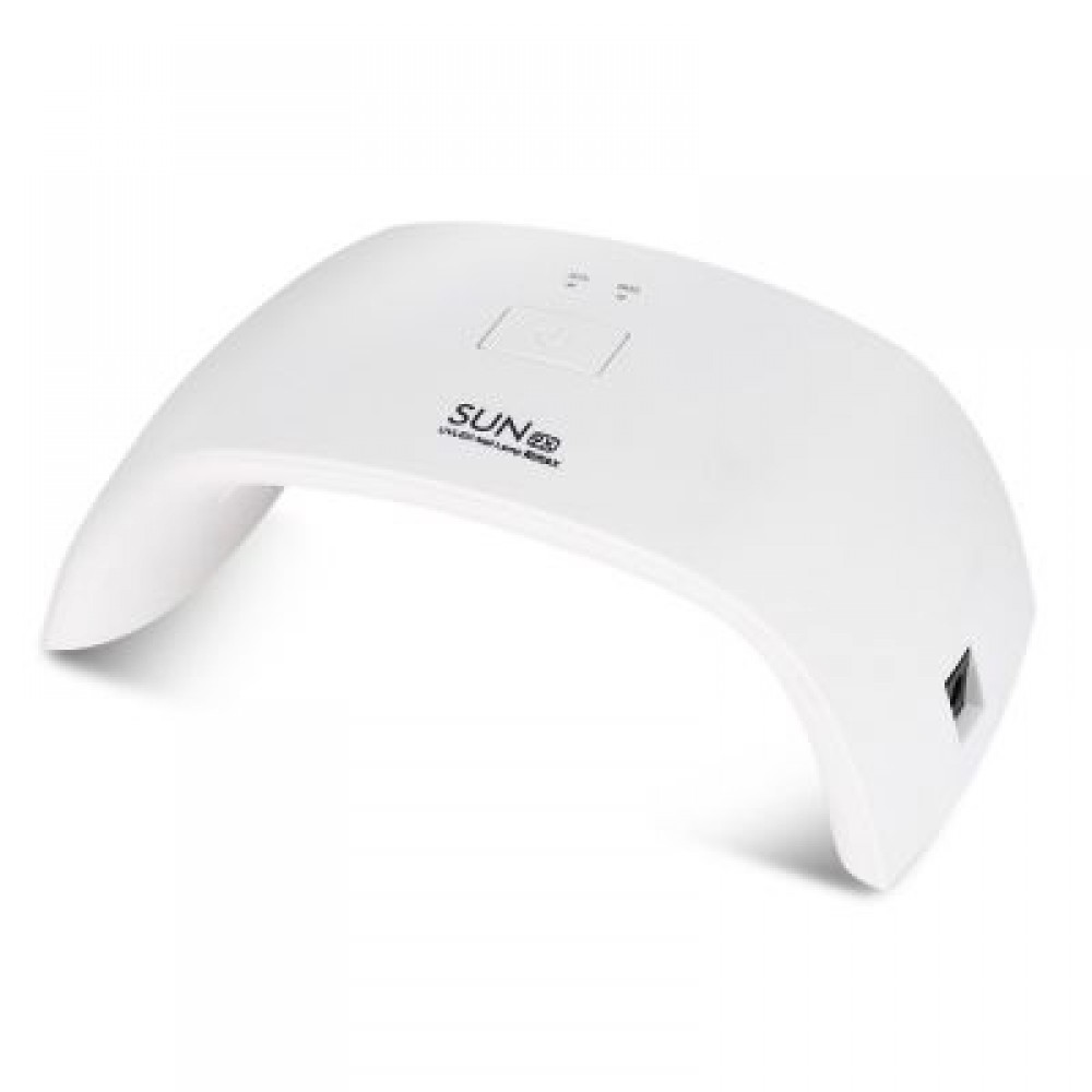 SUN 9X 18W 9 LEDs UV LED Manicure Tool Curing Nail Gel Dryer Lamp Home Salon (WHITE)