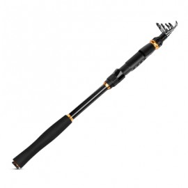 Outlife 27554 High Carbon Fiber Fishing Rod Fish Pole Equipment (BLACK)