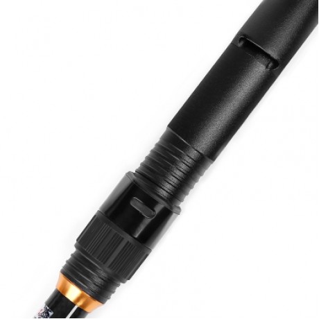 Outlife 27554 High Carbon Fiber Fishing Rod Fish Pole Equipment (BLACK)