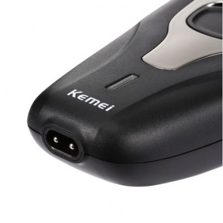 Kemei KM - 1103Z Dual Floating Men's Electric Shaver (BLACK)