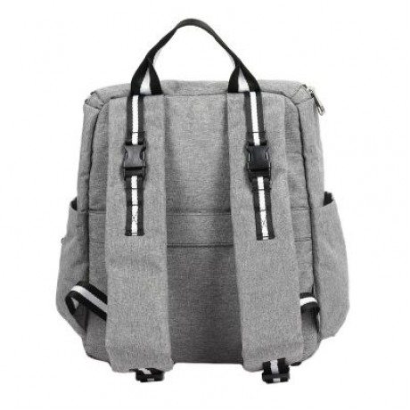 Large Capacity Mummy Maternity Nappy Bag Travel Nursing Backpack (LIGHT GRAY)