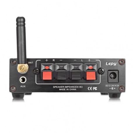 Lepy LP - 3166 Bluetooth Amplifier 2-channel HiFi Digital Stereo Audio  (BLACK)