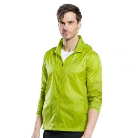 Tectop JL - 3009 Men Breathable Sports Jacket Windproof Light Beach Wear (YELLOW GREEN)
