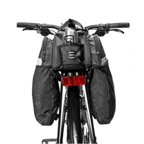 ROSWHEEL 141472 Multifunctional Bicycle Pannier Bag Trunk Pack (GRAY)
