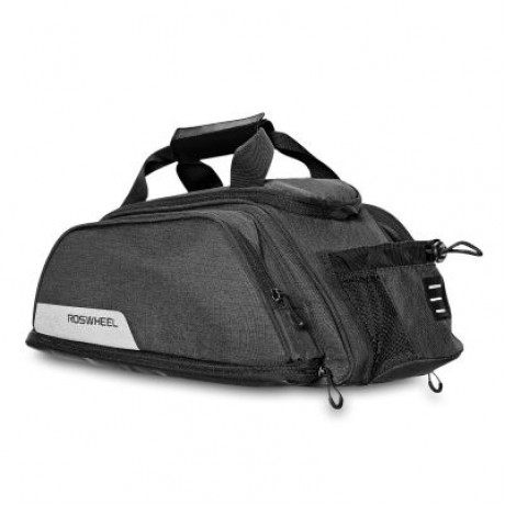ROSWHEEL 141472 Multifunctional Bicycle Pannier Bag Trunk Pack (GRAY)