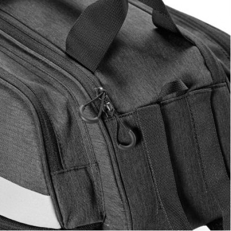 ROSWHEEL 141472 Multifunctional Bicycle Pannier Bag Trunk Pack (GRAY)