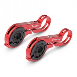 Deemount HLD - 208 Bike Extender Handlebar with Aluminum Alloy Bracket (RED)