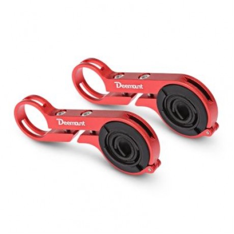 Deemount HLD - 208 Bike Extender Handlebar with Aluminum Alloy Bracket (RED)