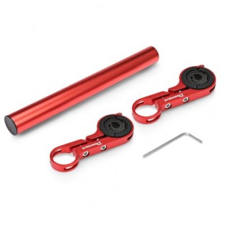 Deemount HLD - 208 Bike Extender Handlebar with Aluminum Alloy Bracket (RED)