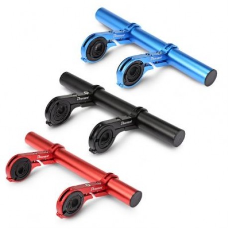 Deemount HLD - 208 Bike Extender Handlebar with Aluminum Alloy Bracket (RED)