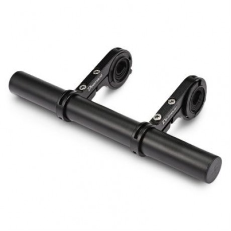 Deemount HLD - 208 Bike Extender Handlebar with Aluminum Alloy Bracket (BLACK)