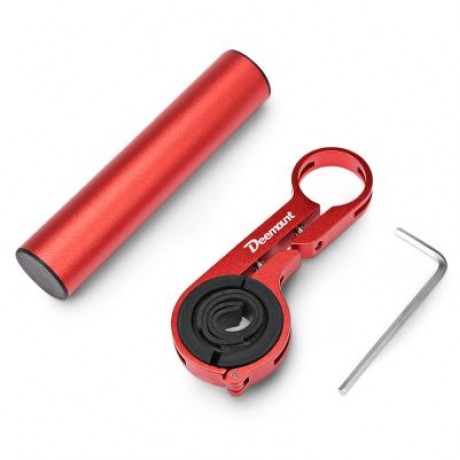 Deemount HLD - 207 Bicycle Extension Holder Aluminum Alloy for Mountain Bike (RED)