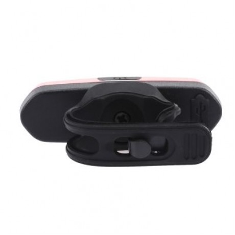 Deemount Rechargeable Bicycle Taillight Rear Lamp (RED)