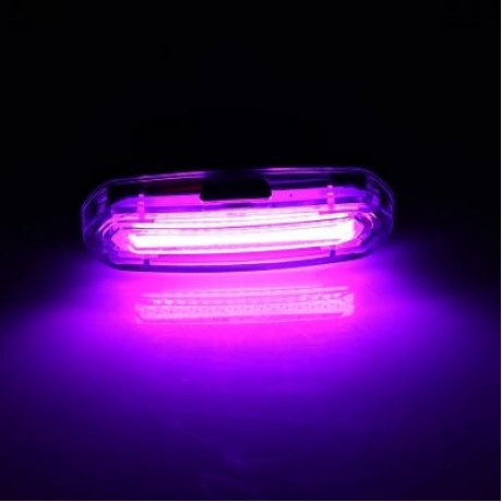 Deemount Rechargeable Bicycle Taillight Rear Lamp (WHITE)