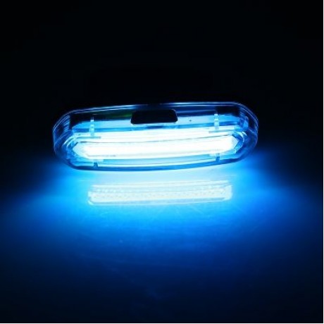 Deemount Rechargeable Bicycle Taillight Rear Lamp (WHITE)