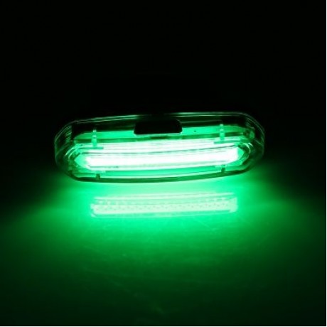 Deemount Rechargeable Bicycle Taillight Rear Lamp (WHITE)