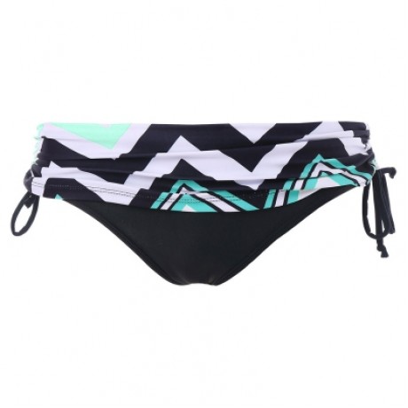 Zig Zag Spaghetti Strap Tankini Set (MULTI-A)