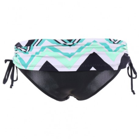 Zig Zag Spaghetti Strap Tankini Set (MULTI-A)