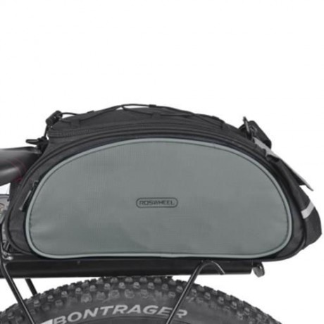 ROSWHEEL 13L BIKE REAR RACK BAG BICYCLE SHELF POCKET SHOULDER PACK RIDING CYCLING SUPPLIES