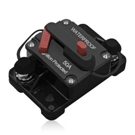 WUPP CS - 642A Car Circuit Breaker Reset Switch for SUV Bus Sedan Ship (BLACK)