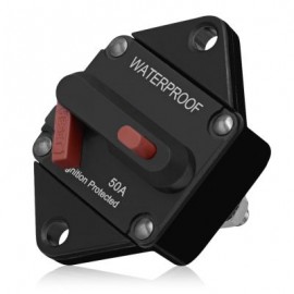 WUPP CS - 643A Car Circuit Breaker Reset Switch for SUV Bus Sedan Ship (BLACK)