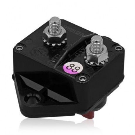 WUPP CS - 643A Car Circuit Breaker Reset Switch for SUV Bus Sedan Ship (BLACK)