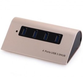 ALUMINUM ALLOY MATERIAL USB3.0 CHARGER WITH EU PLUG FOR IPHONE SAMSUNG HTC TABLET PC - 100
