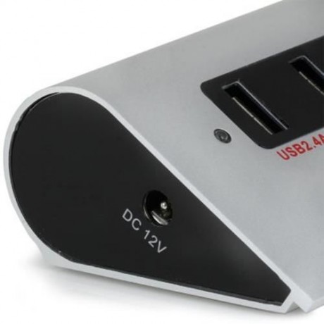 ALUMINUM ALLOY MATERIAL USB3.0 CHARGER WITH EU PLUG FOR IPHONE SAMSUNG HTC TABLET PC - 100