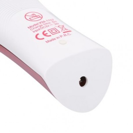 Kemei KM - 1107 3-in-1 Rechargeable Epilator Lady Shaver Callus Remover  (RED)