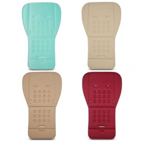 LETING Baby Stroller Cushion Pad Pushchair Seat Liner 3D Mesh Anti-slip Back   (CAMEL BROW