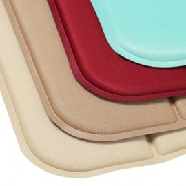LETING Baby Stroller Cushion Pad Pushchair Seat Liner 3D Mesh Anti-slip Back   (RED WINE)