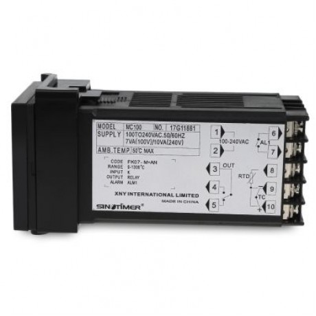 SINOTIMER MC100 - FK07 - MAN TEMPERATURE CONTROLLER (BLACK)