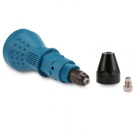 Guye Rivet Gun for Cordless Drill Electric Nut Riveting Tool (BLUE)