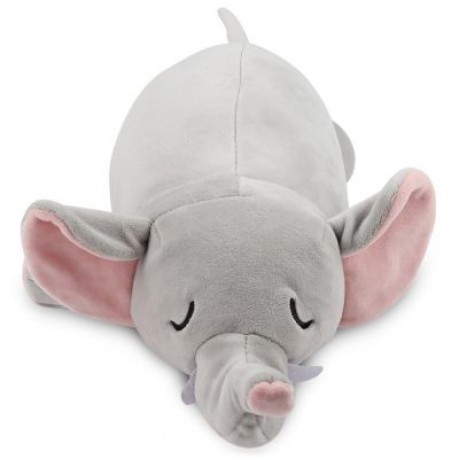 Plush Doll Soft Toy Pig Elephant Cushion Transformed U Type Pillow Gifts (GRAY)
