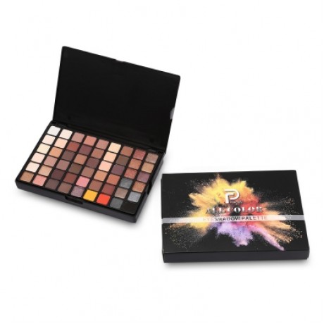 POPFEEL 123 Colors Pearl Matte Eyeshadow Blush Powder Cosmetic Makeup Palette   (BLACK)
