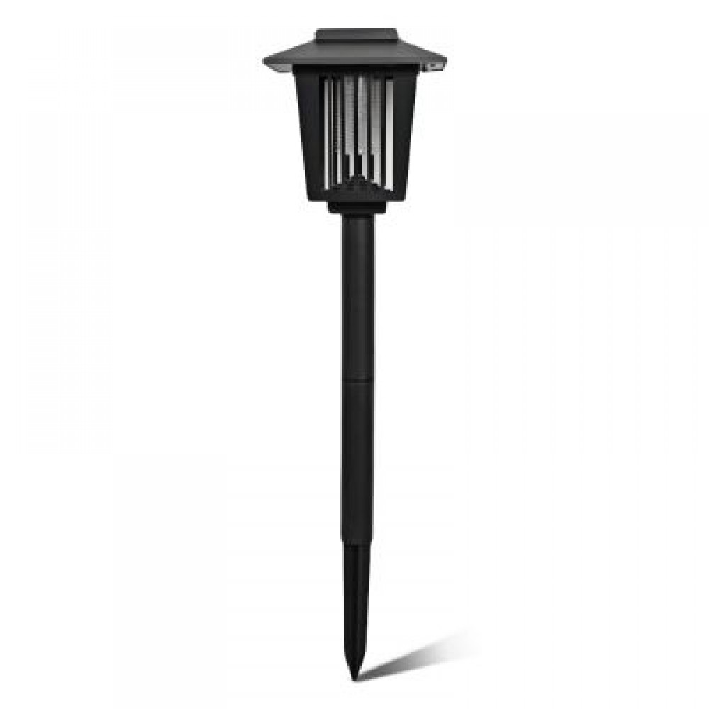 Solar Mosquito-killing Lamp Outdoor Villa Community Lawn Lighting (BLACK)