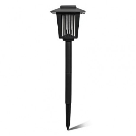 Solar Mosquito-killing Lamp Outdoor Villa Community Lawn Lighting (BLACK)