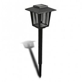 Solar Mosquito-killing Lamp Outdoor Villa Community Lawn Lighting (BLACK)