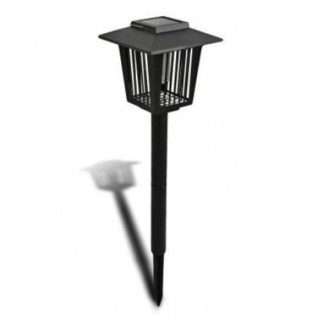 Solar Mosquito-killing Lamp Outdoor Villa Community Lawn Lighting (BLACK)