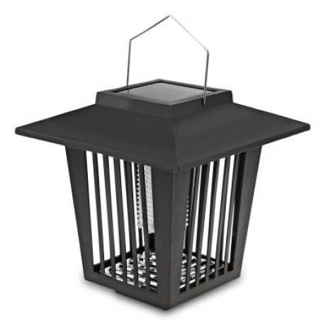 Solar Mosquito-killing Lamp Outdoor Villa Community Lawn Lighting (BLACK)