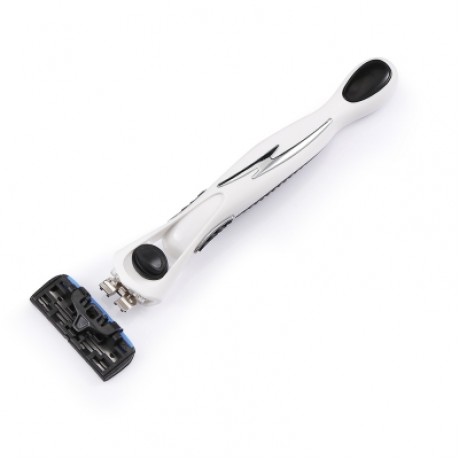KL - 483L0 5-layer Blade Disposable Razor Men Hotel Manual Shaver with 12 Replaceable Head