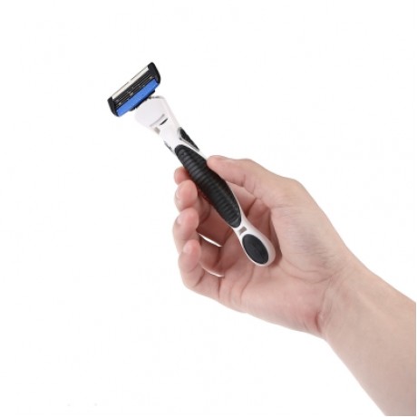 KL - 483L0 5-layer Blade Disposable Razor Men Hotel Manual Shaver with 12 Replaceable Head