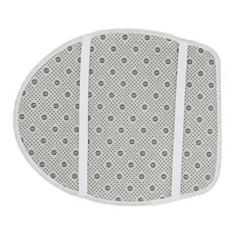 Toilet Seat Pad Cover Floor Cushion Set Soft Polyester (GRAY)