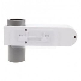 Wall Mount UV Sterilizer Toothbrush Holder Automatic Toothpaste Dispenser (WHITE)