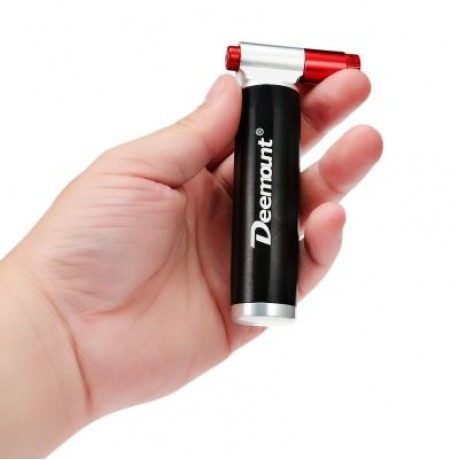 Deemount Portable Mini Bicycle Air Pump Ultra-light Inflator A / V and F / V (BLACK)