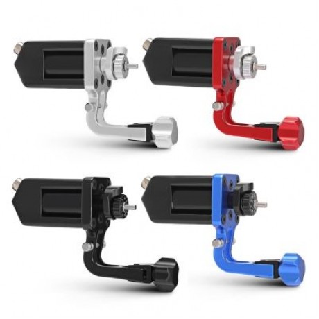 Gustala 8137 Aluminium Alloy Rotary Tattoo Machine Liner Shader (SILVER)